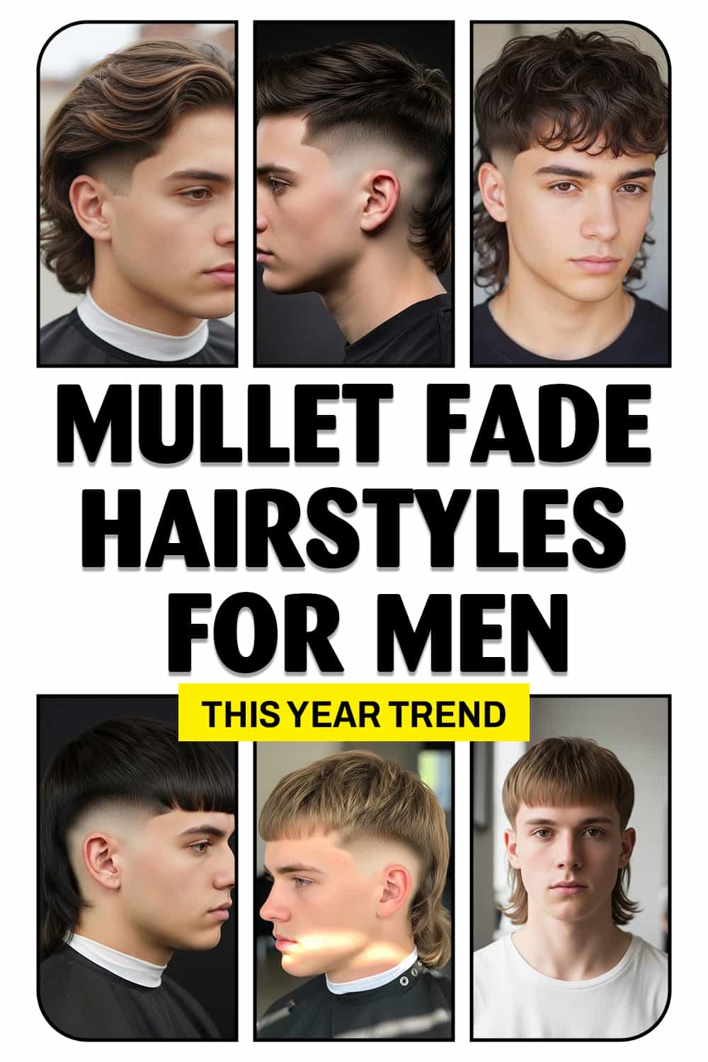 20 Taper Fade Mullet Hairstyles For Men