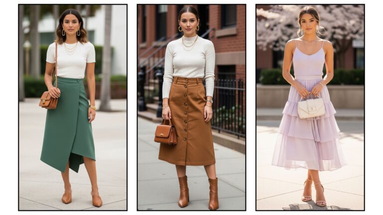 25 Luxe Spring Skirt Outfits Aesthetic Outfit Ideas