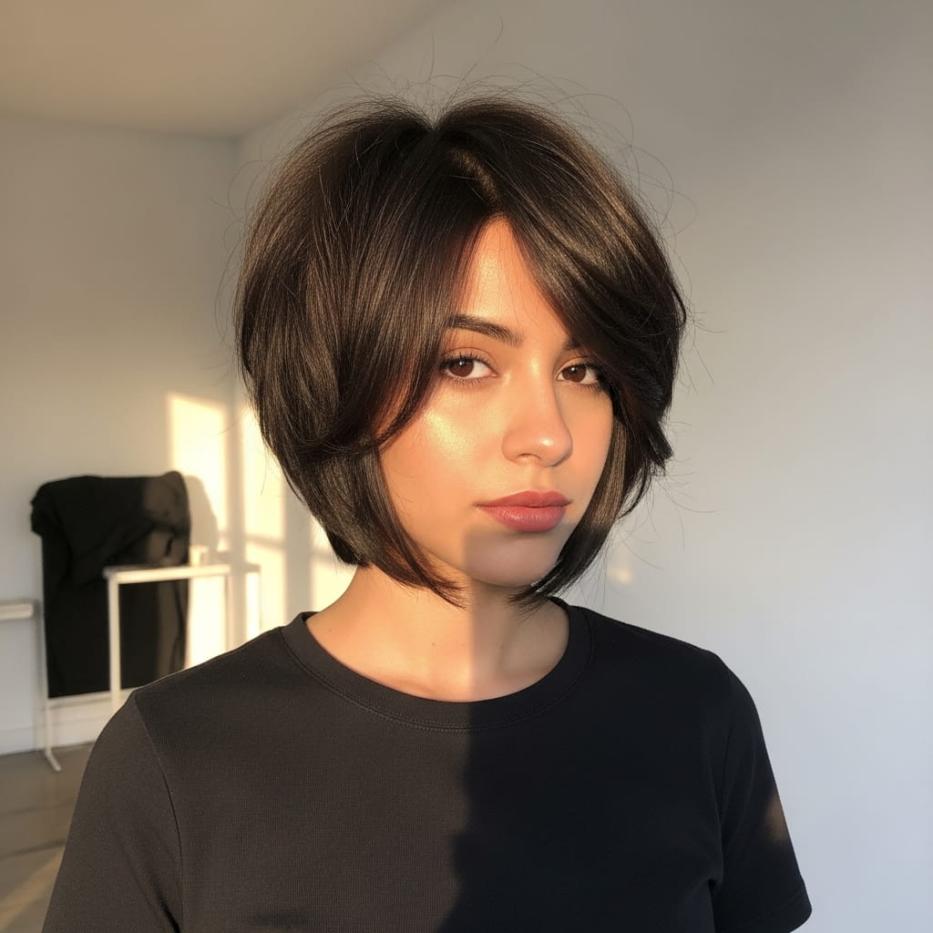 Asymmetrical Short Shag