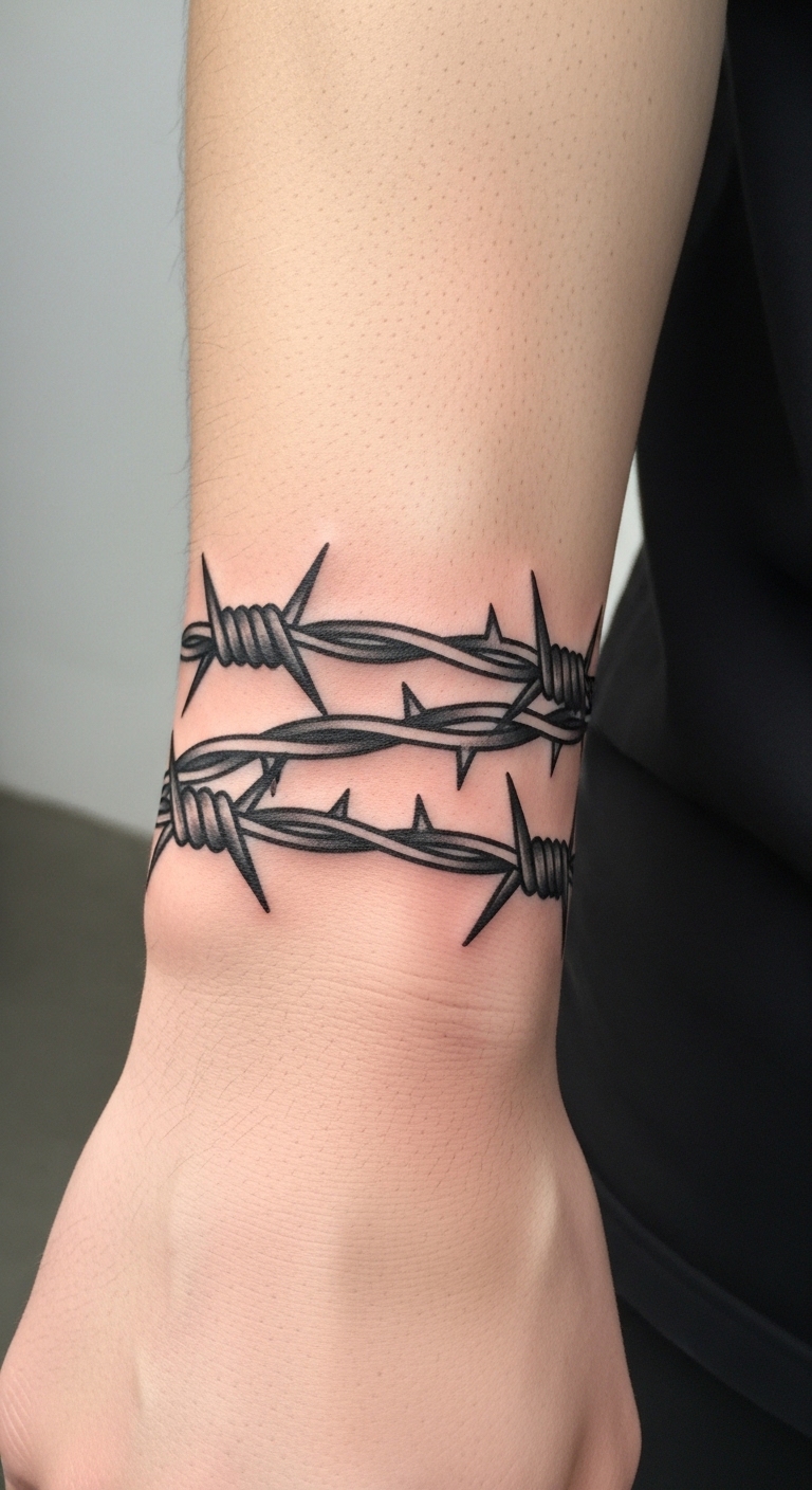 Barbed Wire Wrist