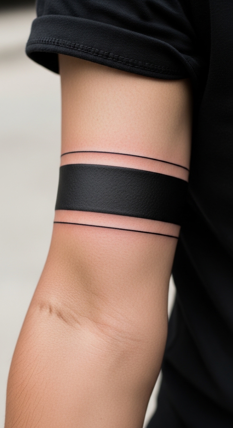 Black Band Forearm