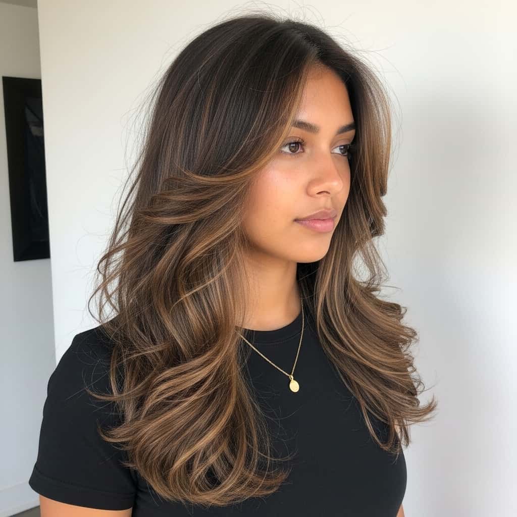 Bronze Brown Highlights