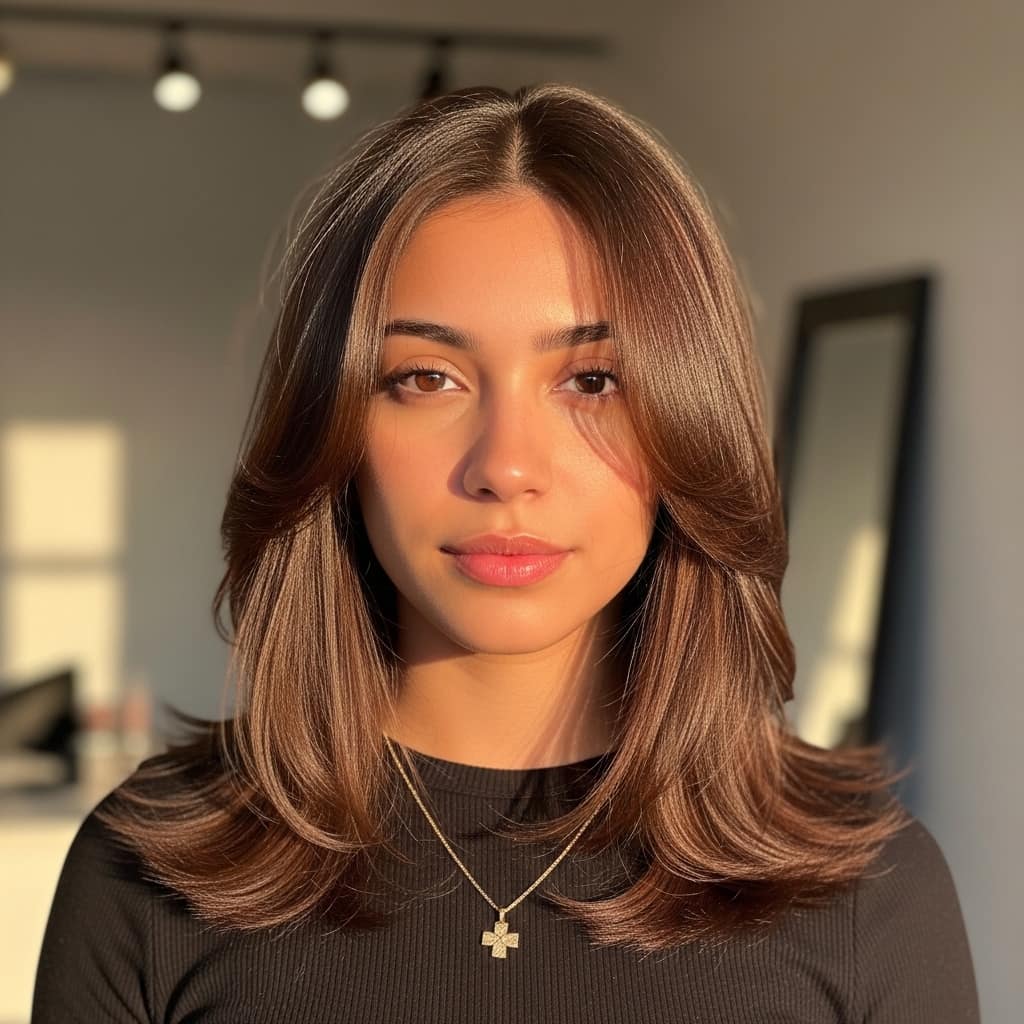 Chestnut Brown Layers