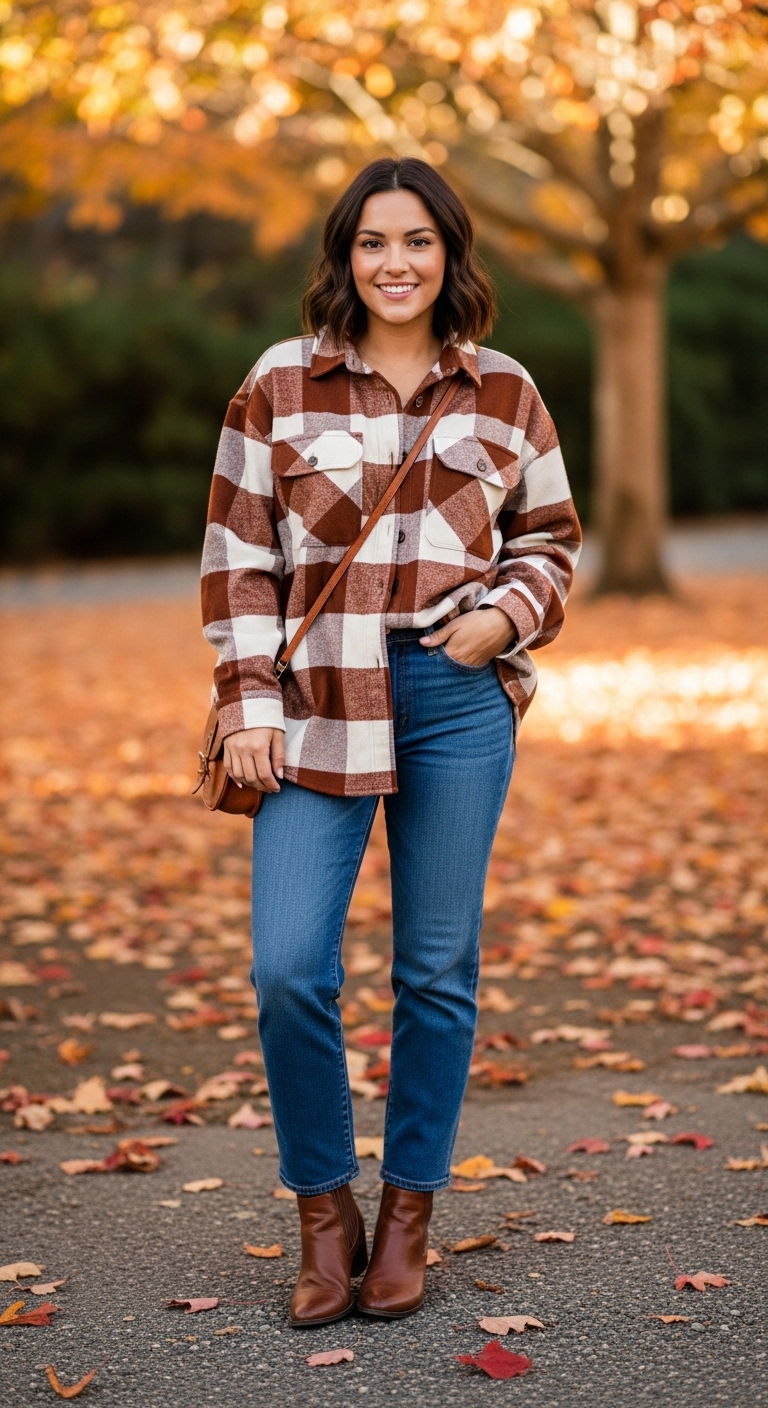 Cozy Plaid Flannel Look