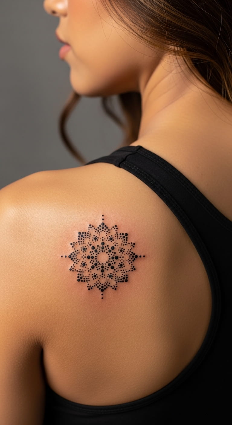 Dot Work Mandala