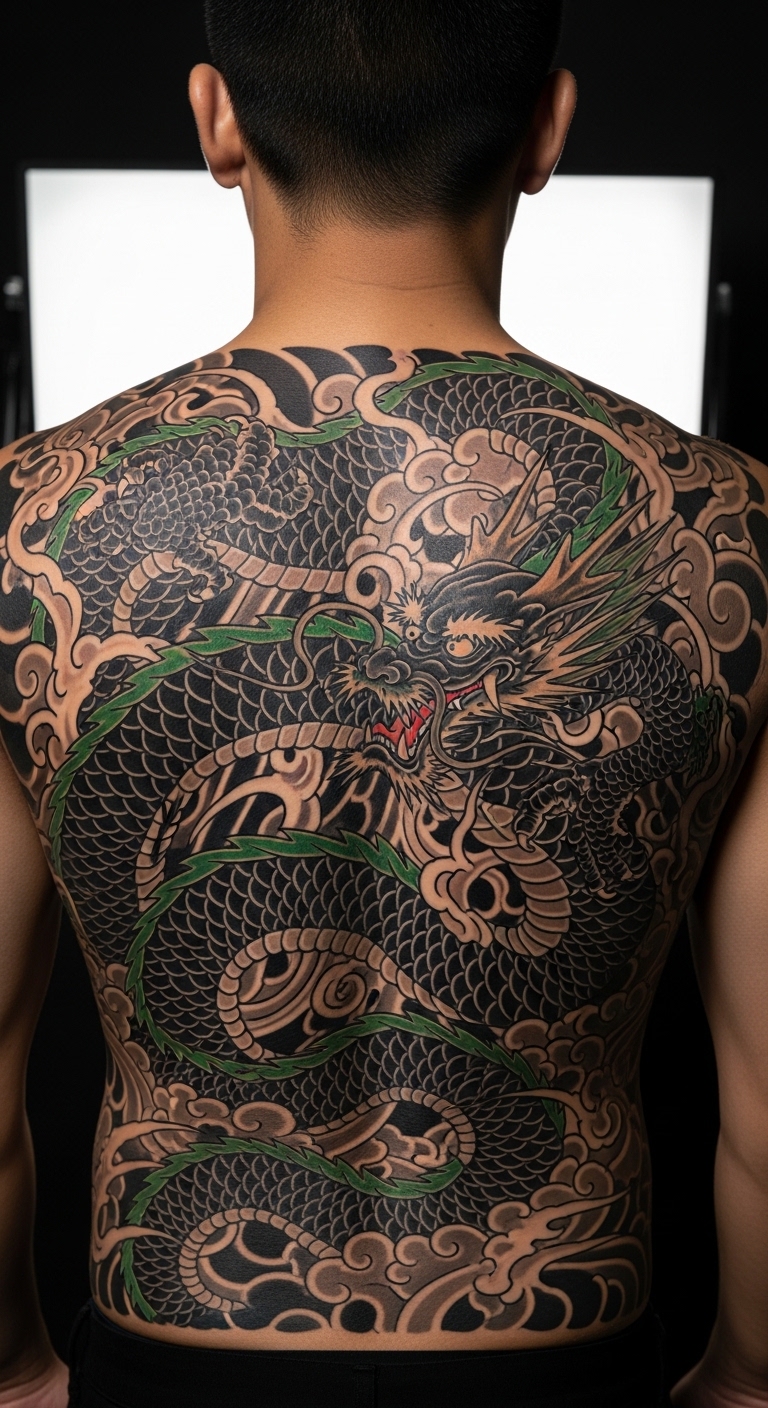Dragon Back Piece