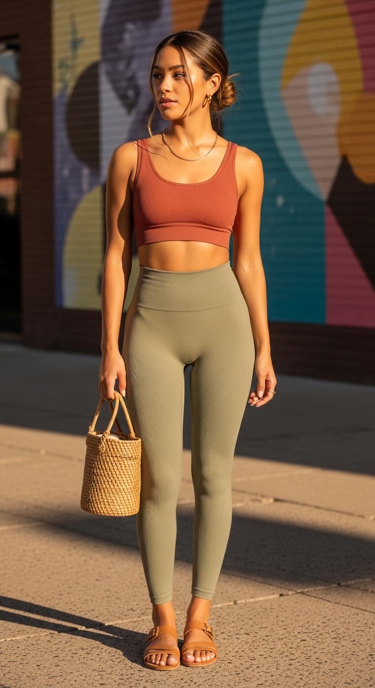 Earth Tone Yoga Fit