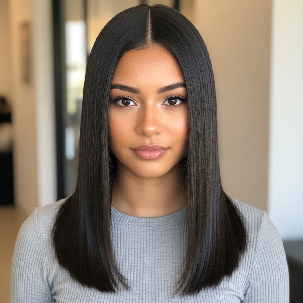 Glossy Espresso Straight