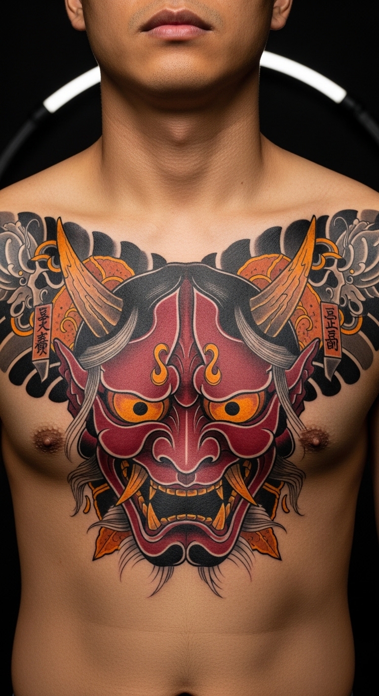 Hannya Mask Chest