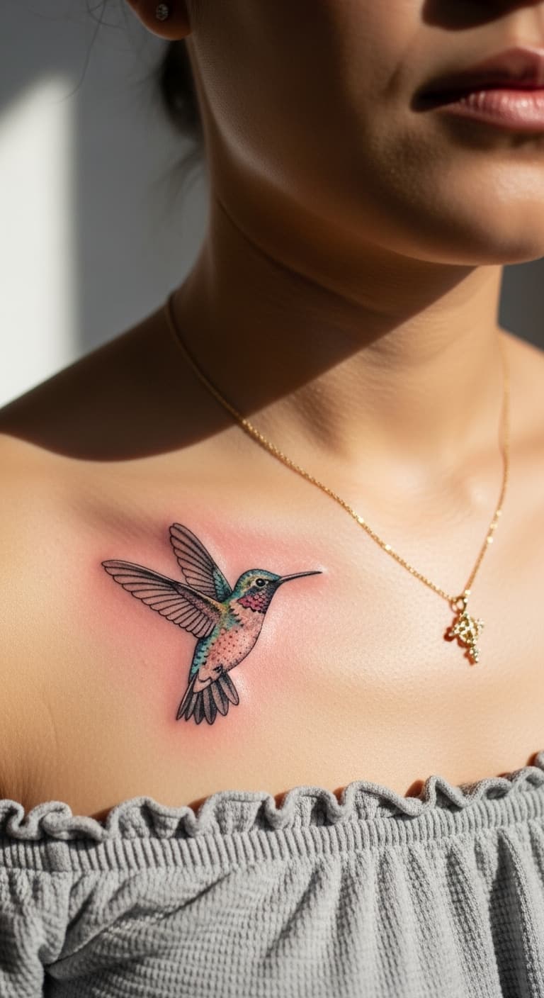 Hummingbird Collarbone