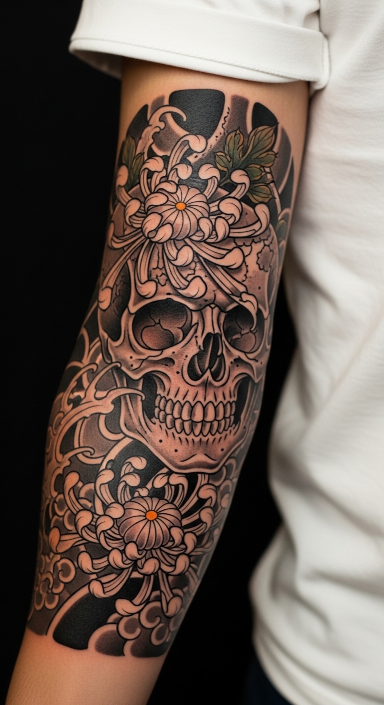 Japanese Skull Flowers