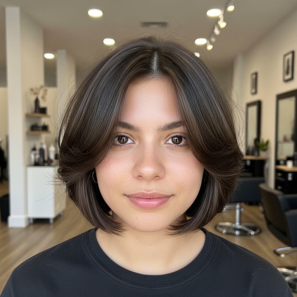 Layered Bob Shag