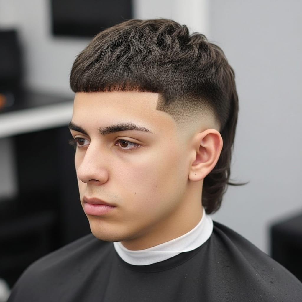 Low Taper Mullet