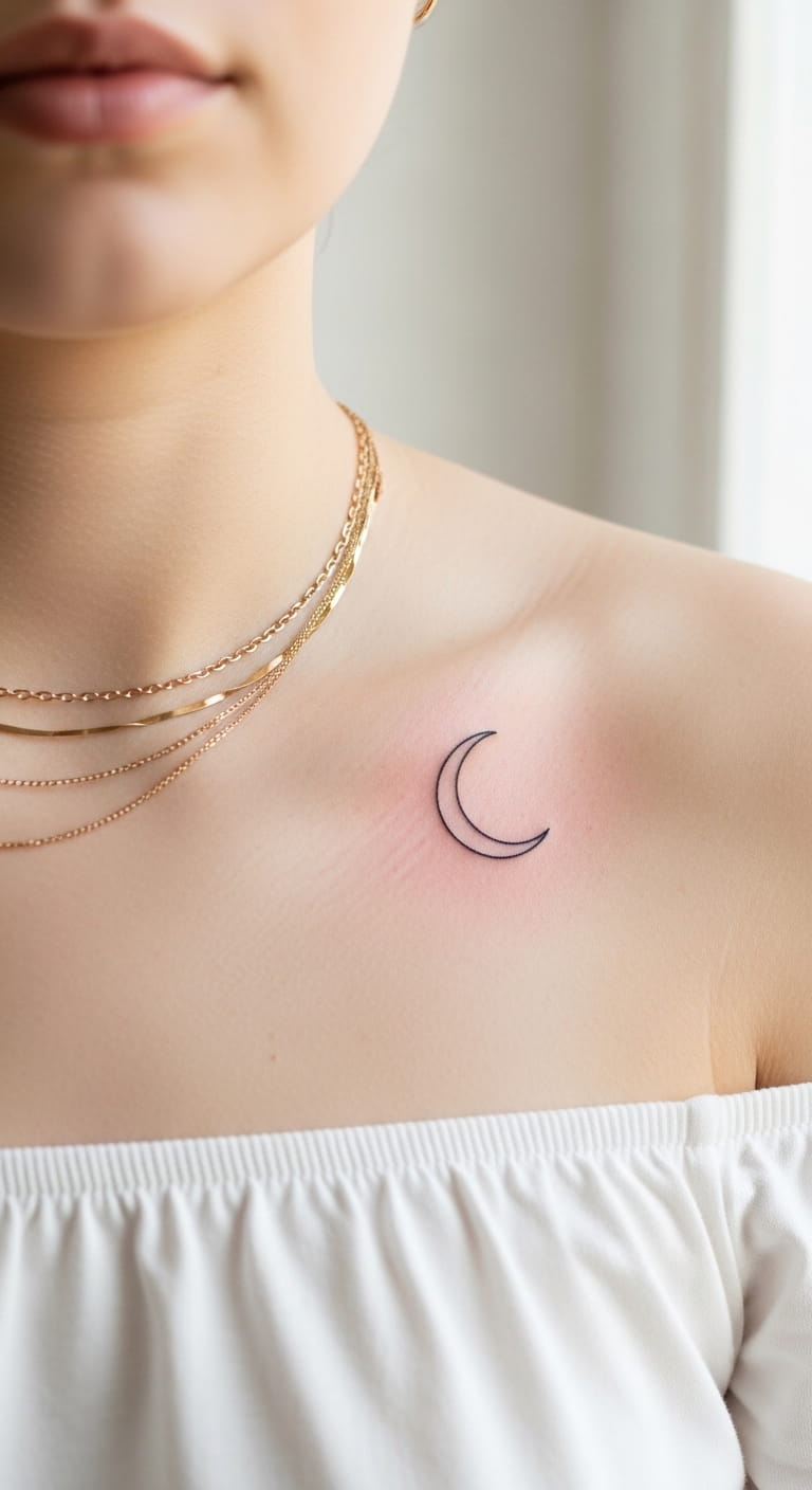 Minimal Crescent Collarbone