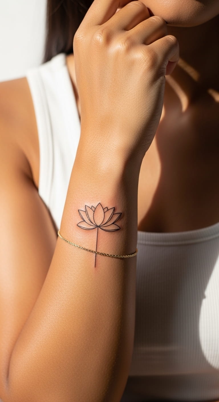 Minimal Lotus Wrist