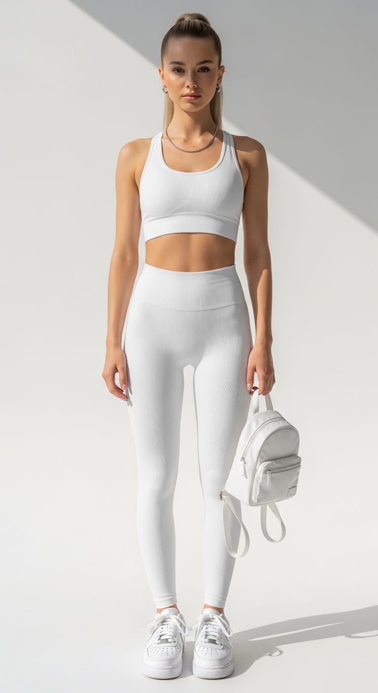 Minimalist All White Set