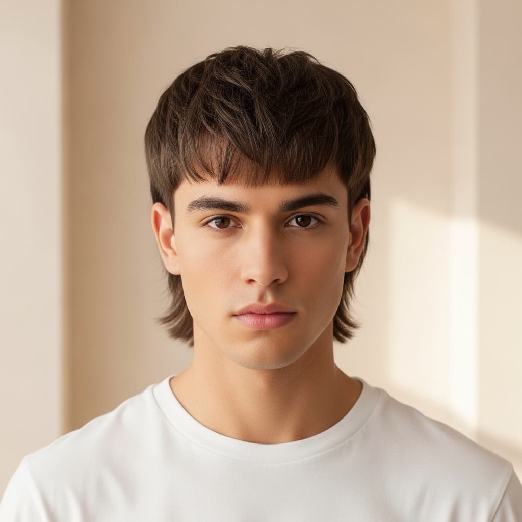 Modern Clean Mullet