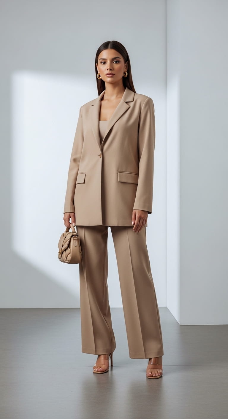 Monochrome Beige Set