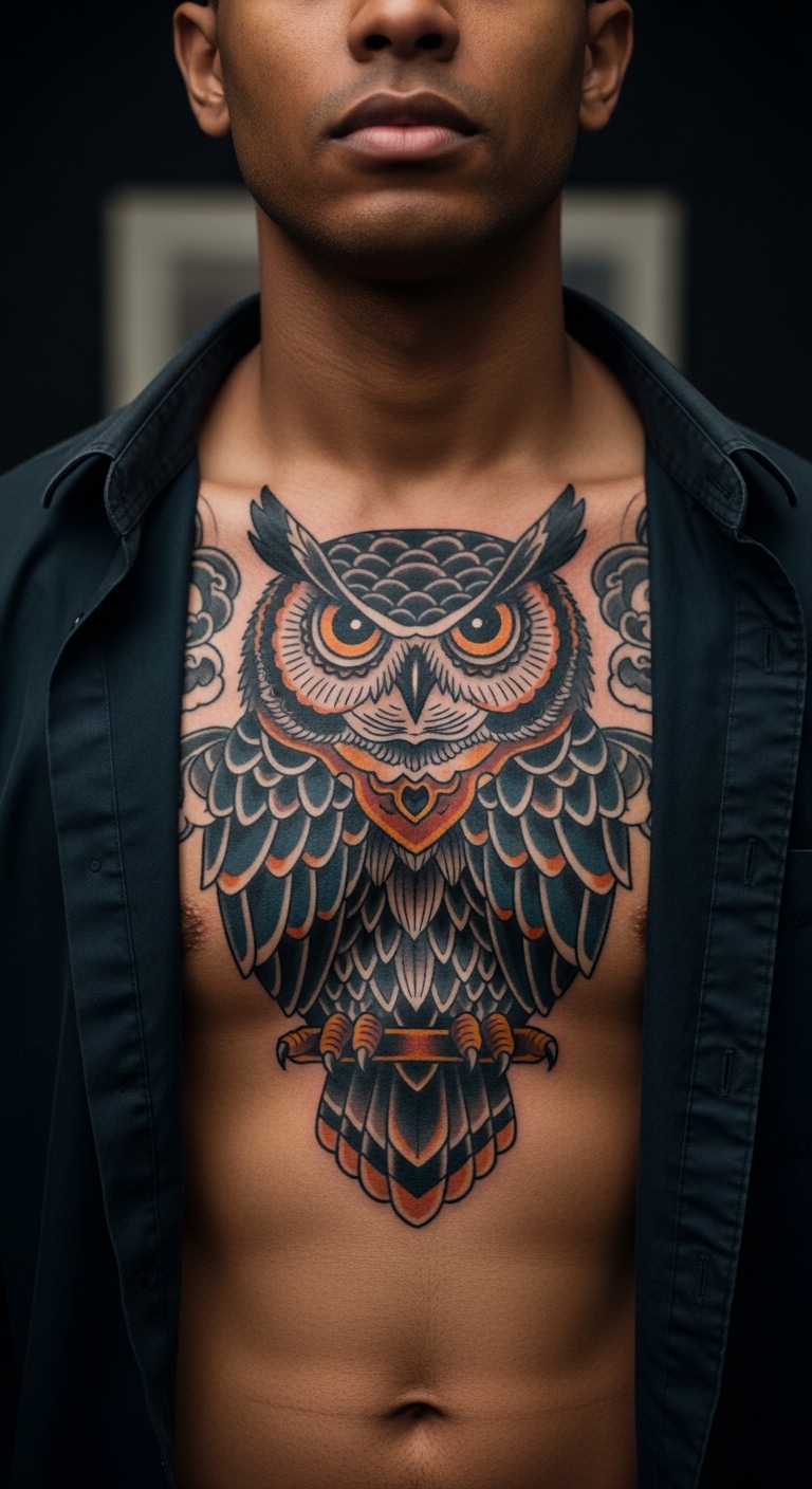 Moody Owl Chest Center