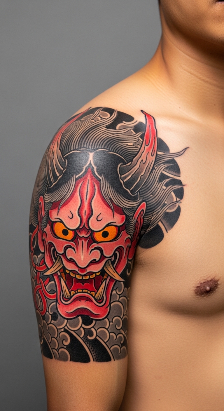 Oni Demon Shoulder