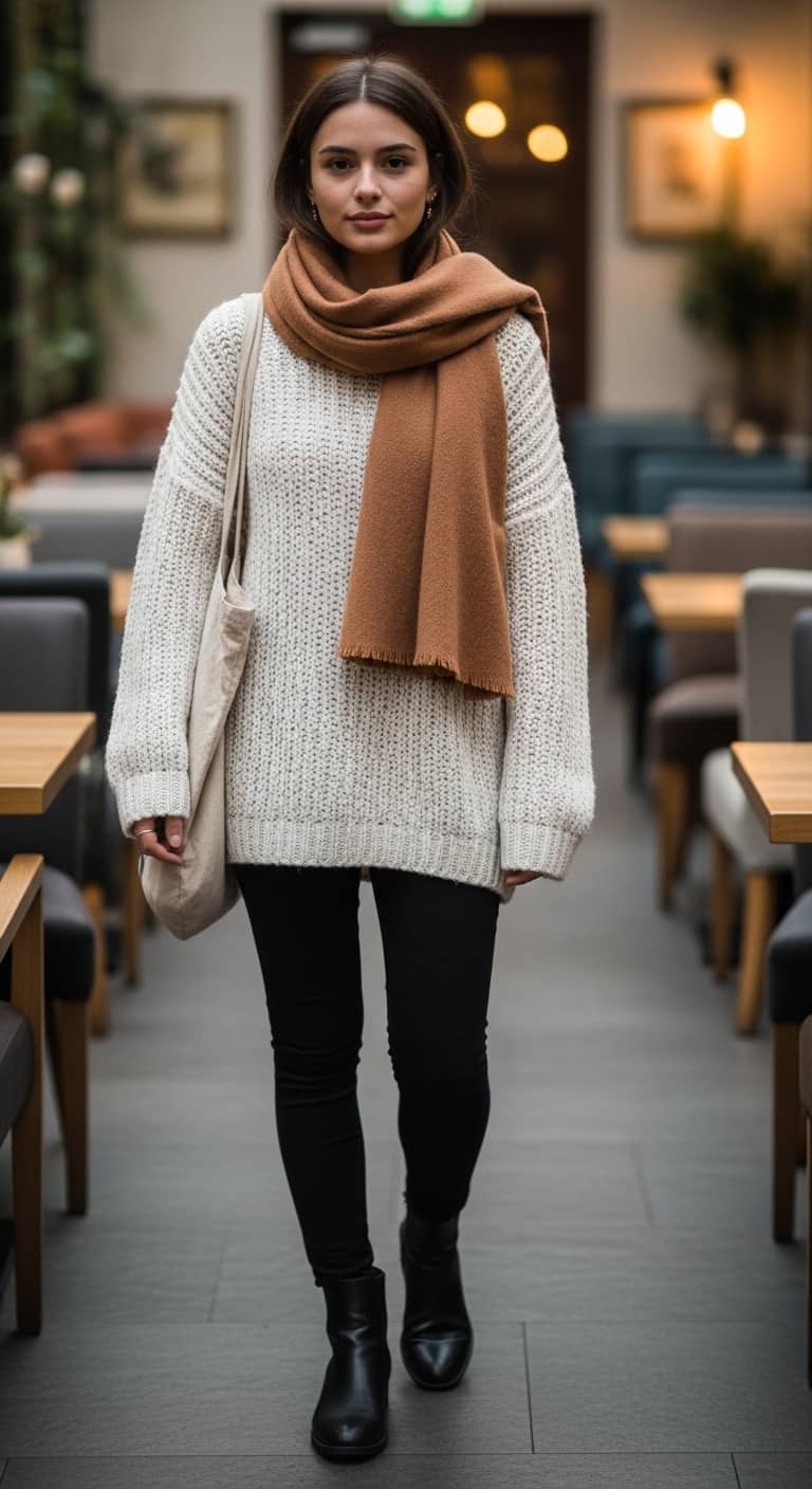 Oversized Sweater Leggings