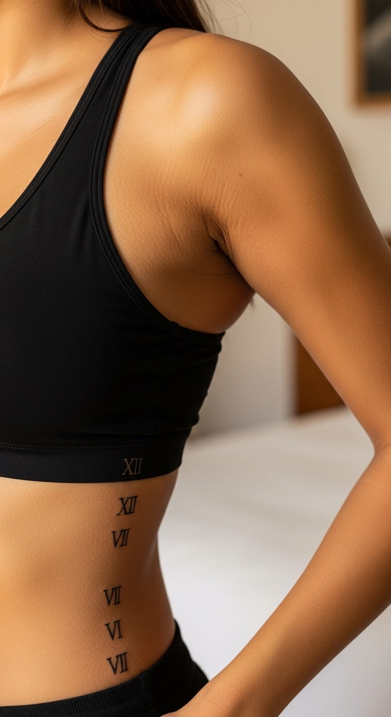 Roman Numeral Rib Cage