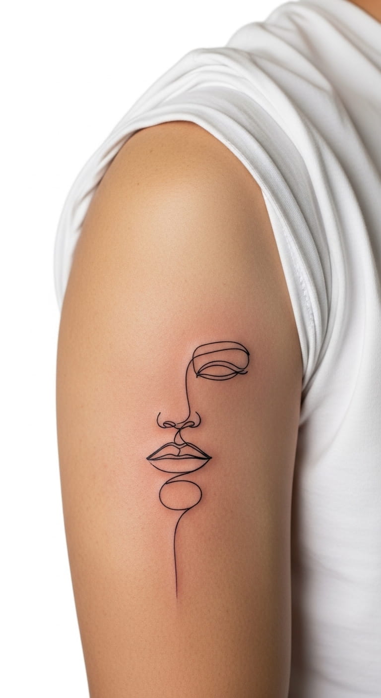 Single Line Portrait