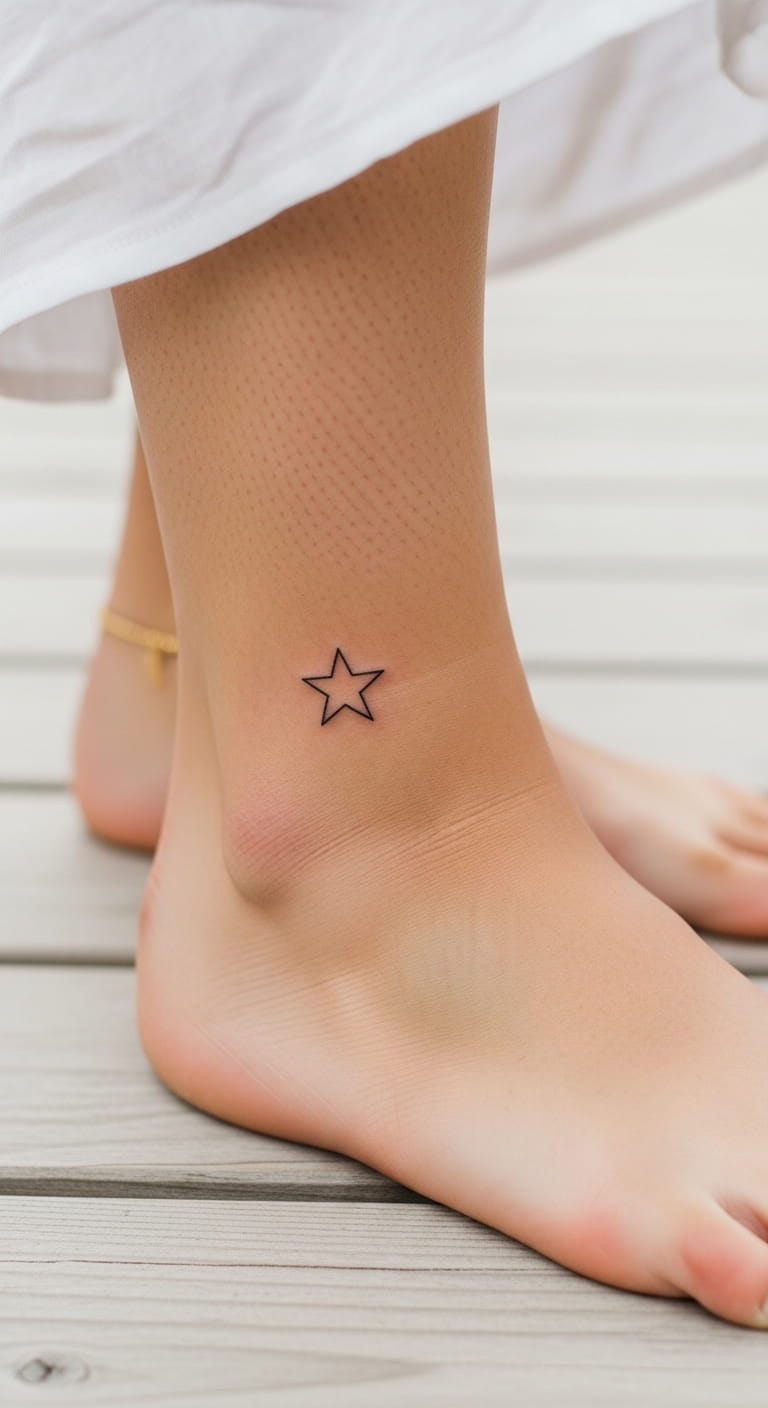 Small Star Ankle