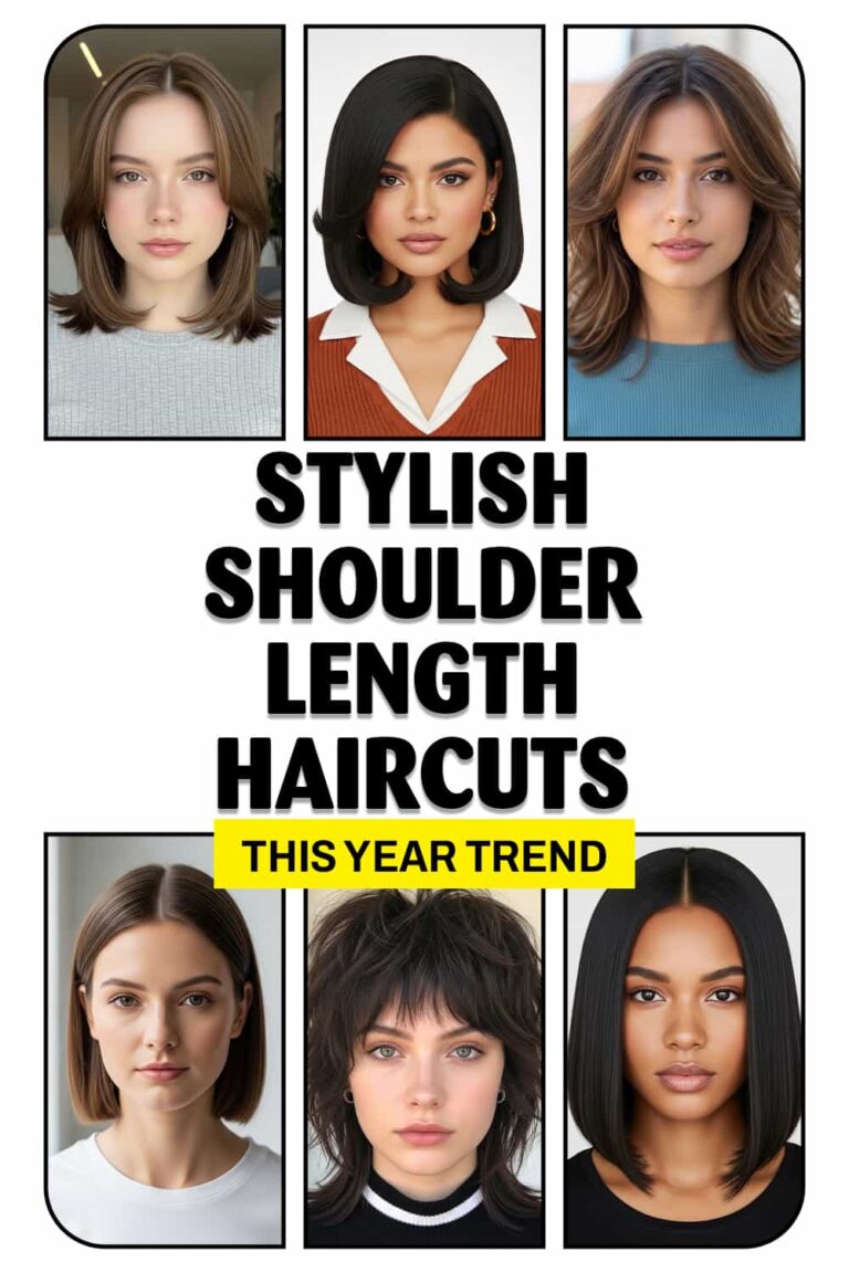 Stylish Shoulder Length Haircuts