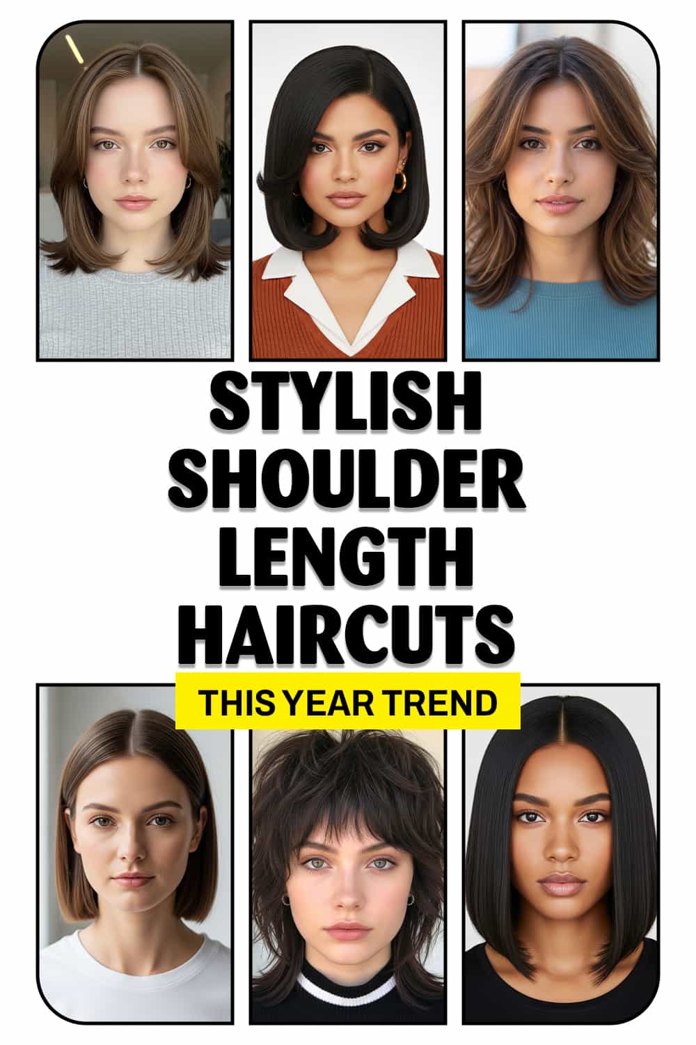 Stylish Shoulder Length Haircuts