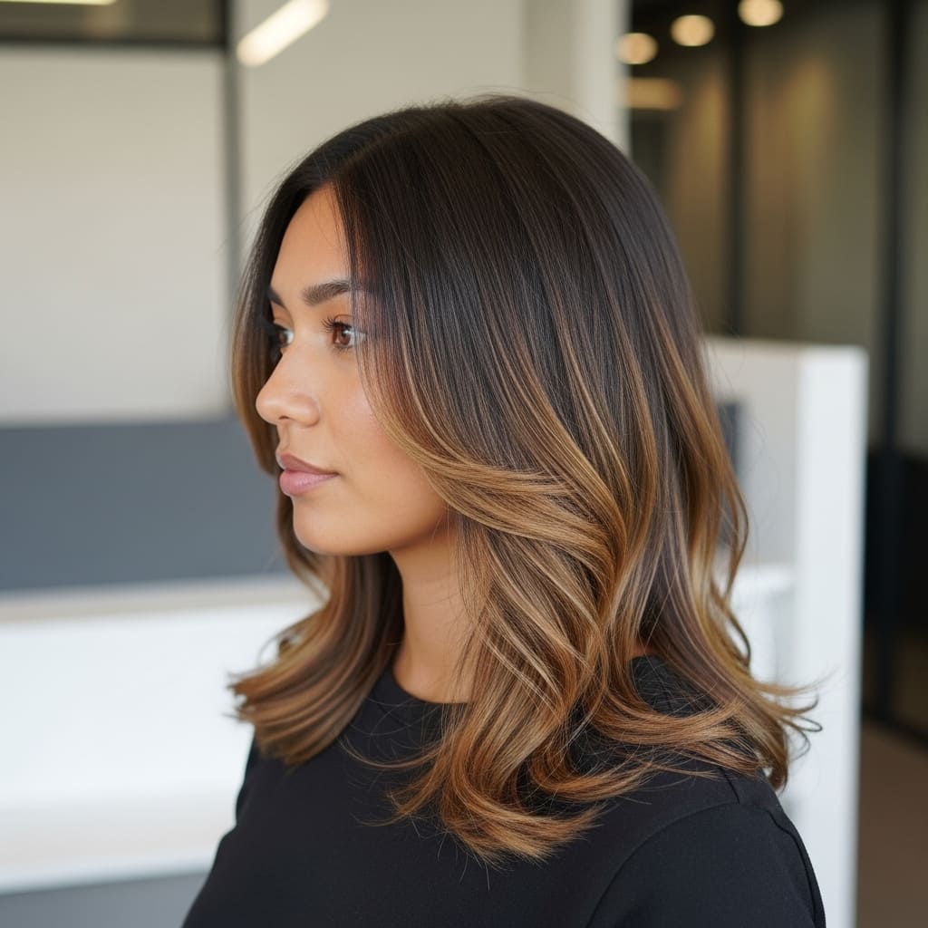 Subtle Brunette Ombre