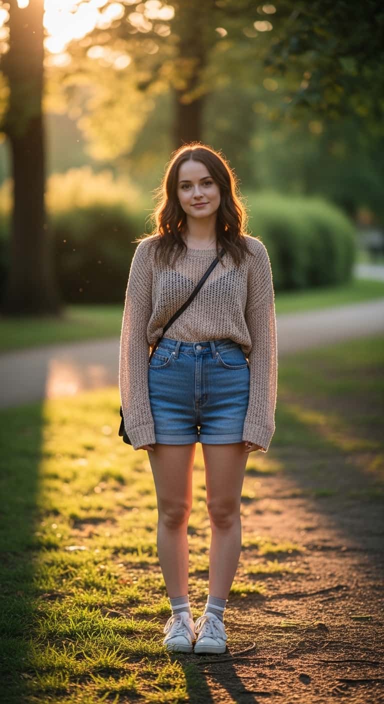 Sweater With Shorts