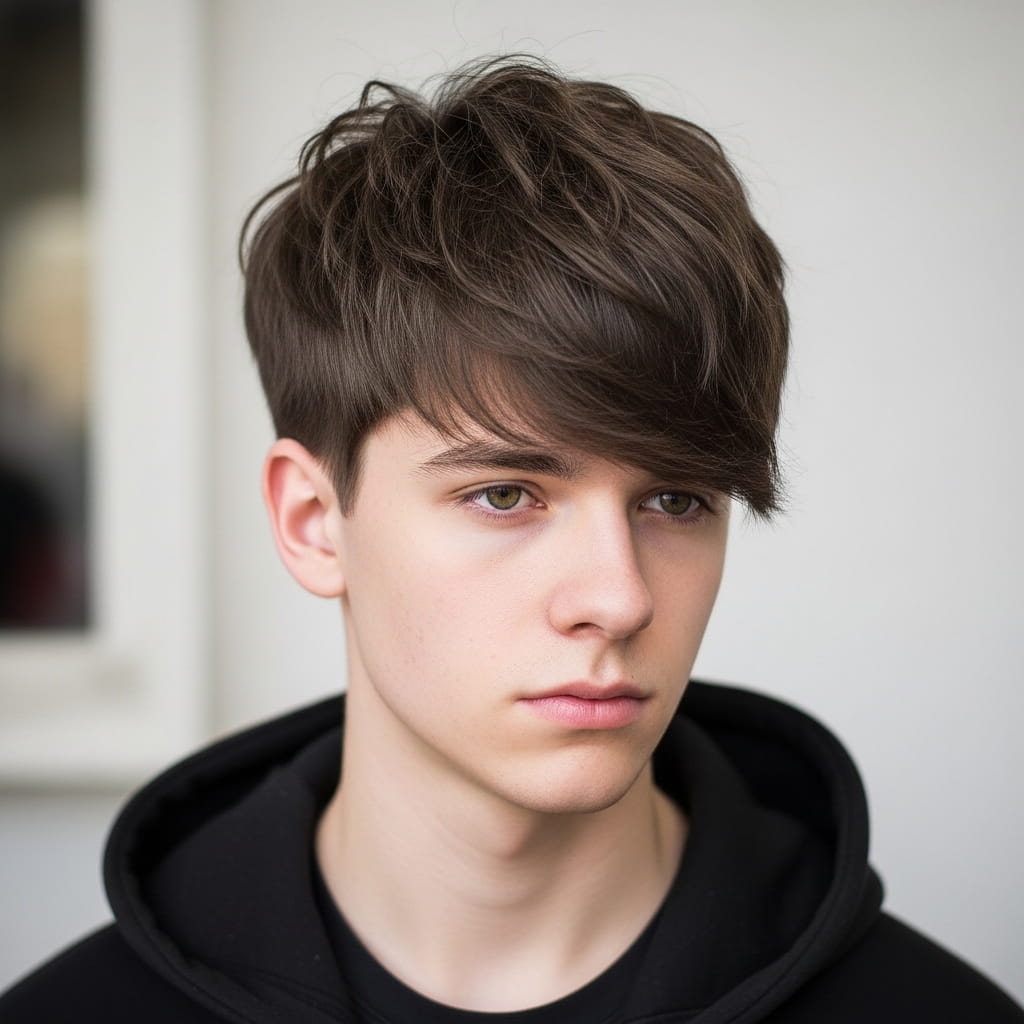 Textured Fringe Wolf