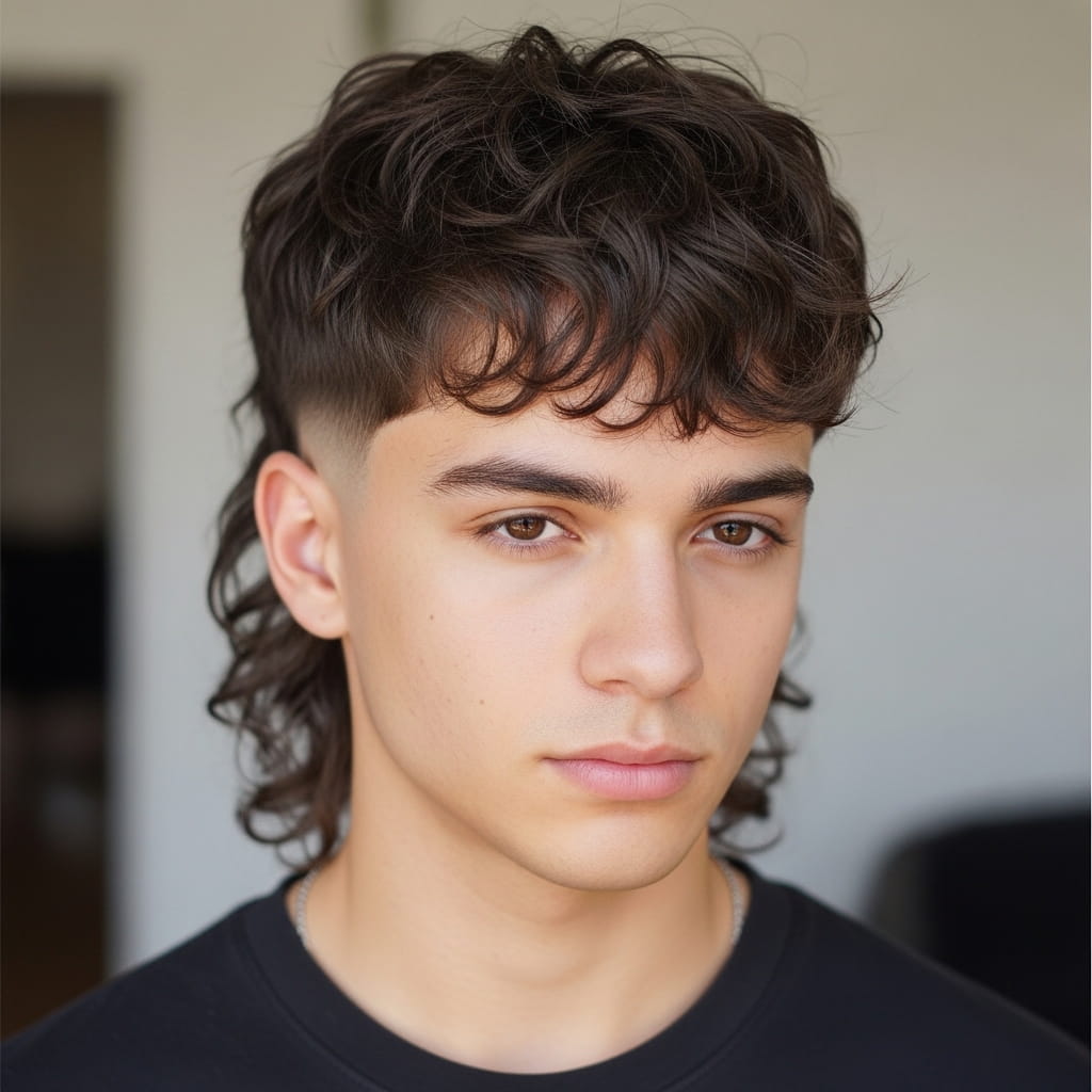 Textured Taper Mullet