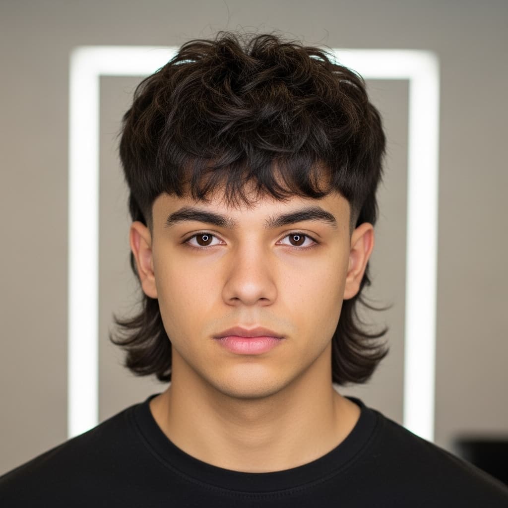 Thick Hair Mullet
