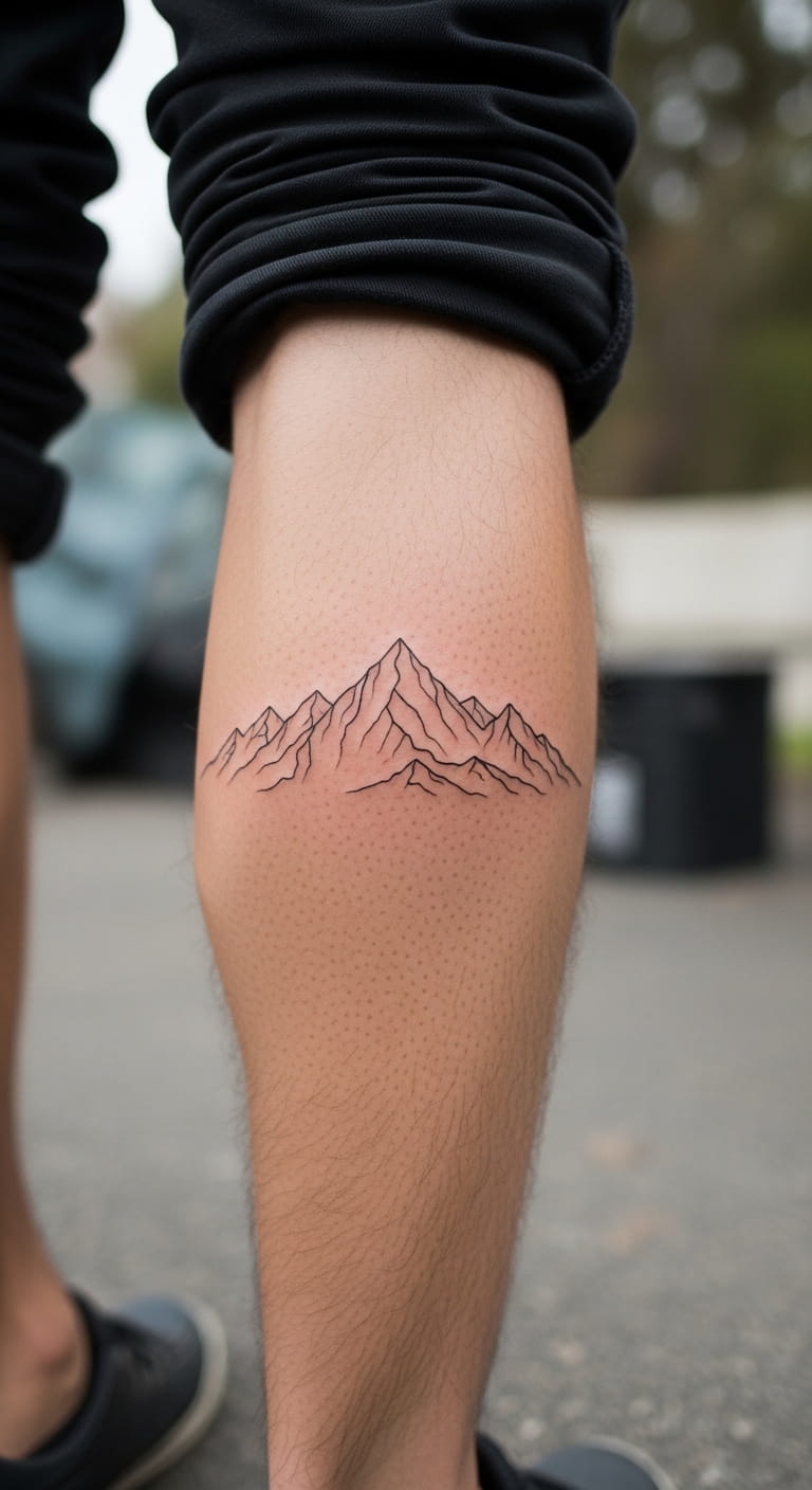 Thin Line Mountain Calf