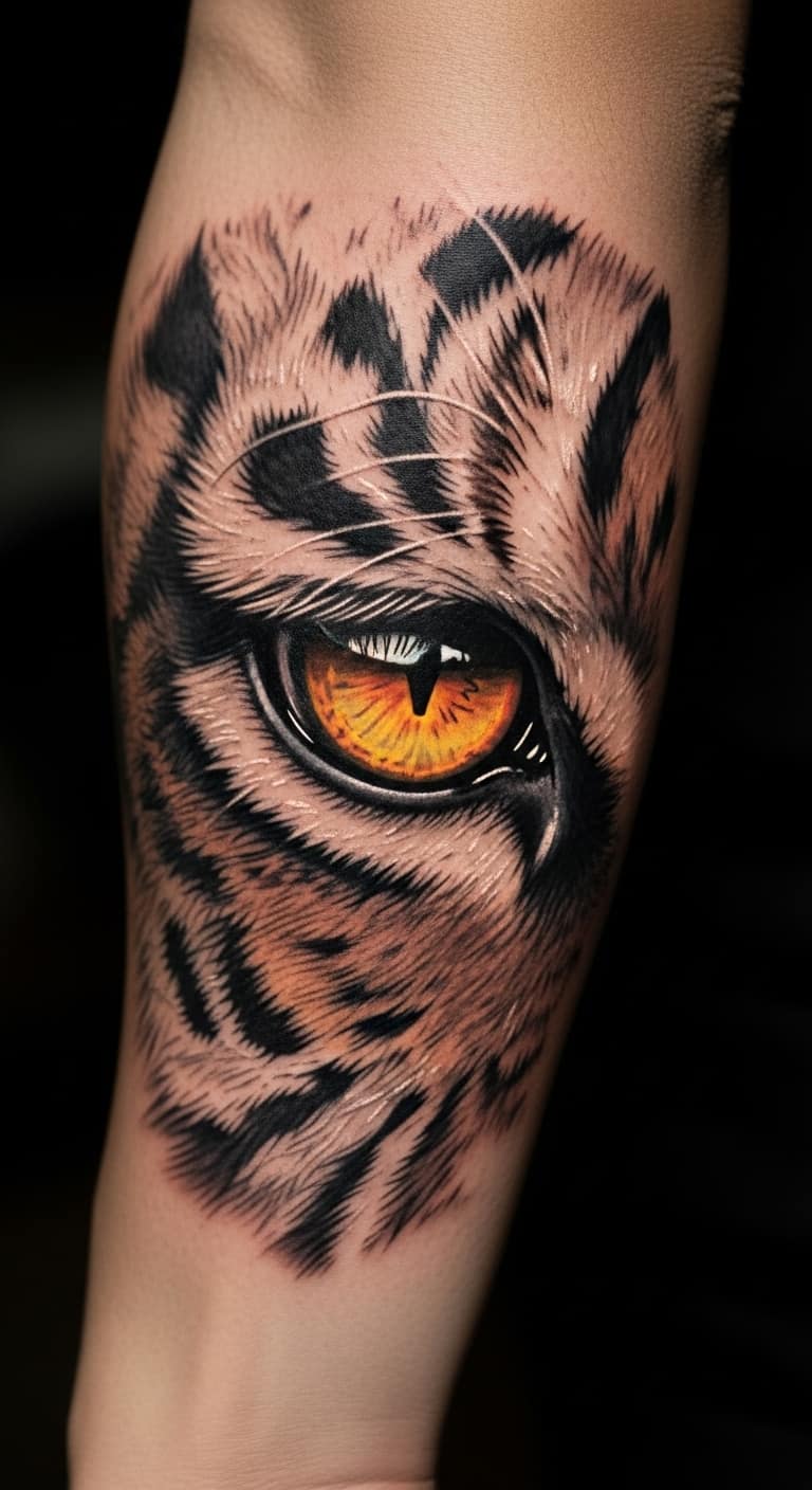 Tiger Eye Forearm