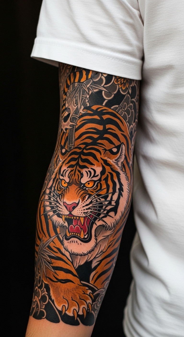 Tiger Forearm Wrap