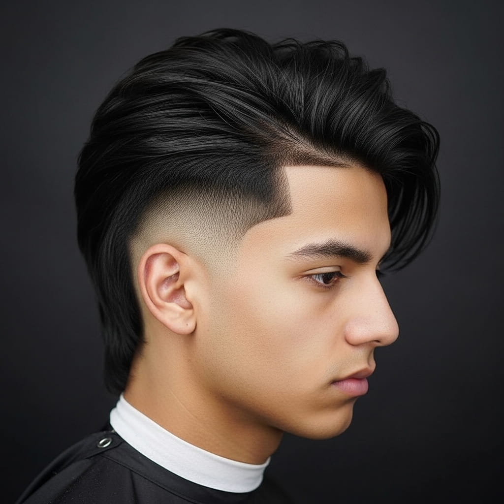 Undercut Wolf Style