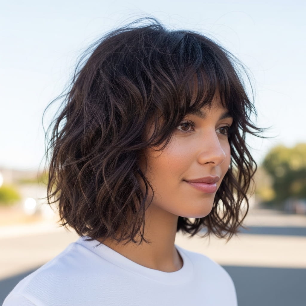 Wavy Short Shag